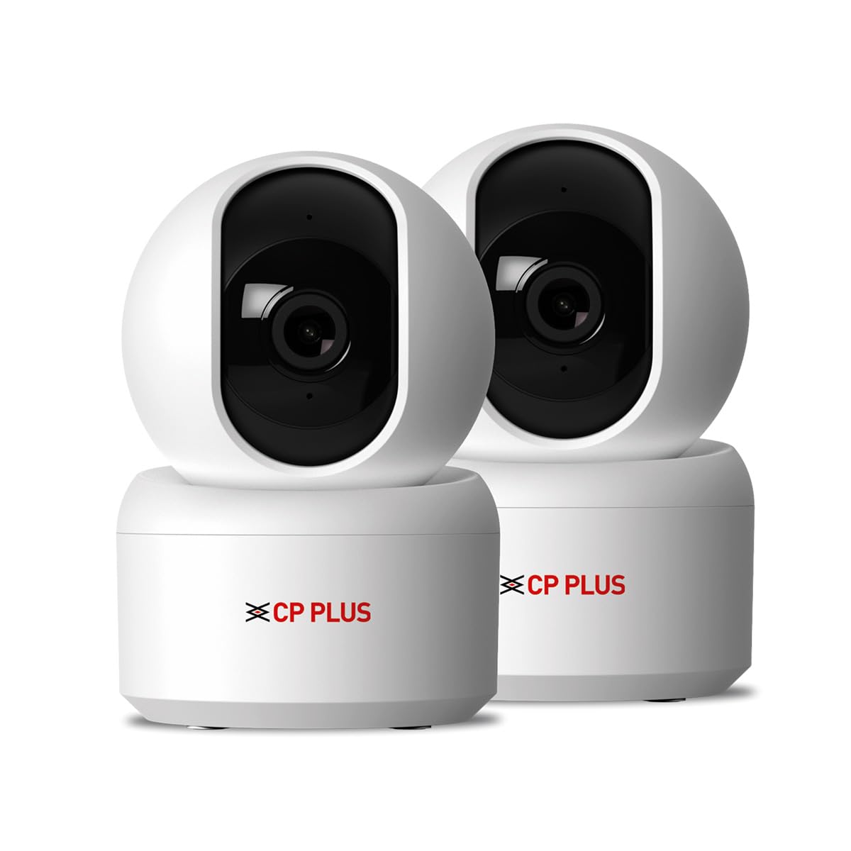 CP PLUS Ezykam indoor Wi-Fi cameras two-pack for checking pets in different rooms